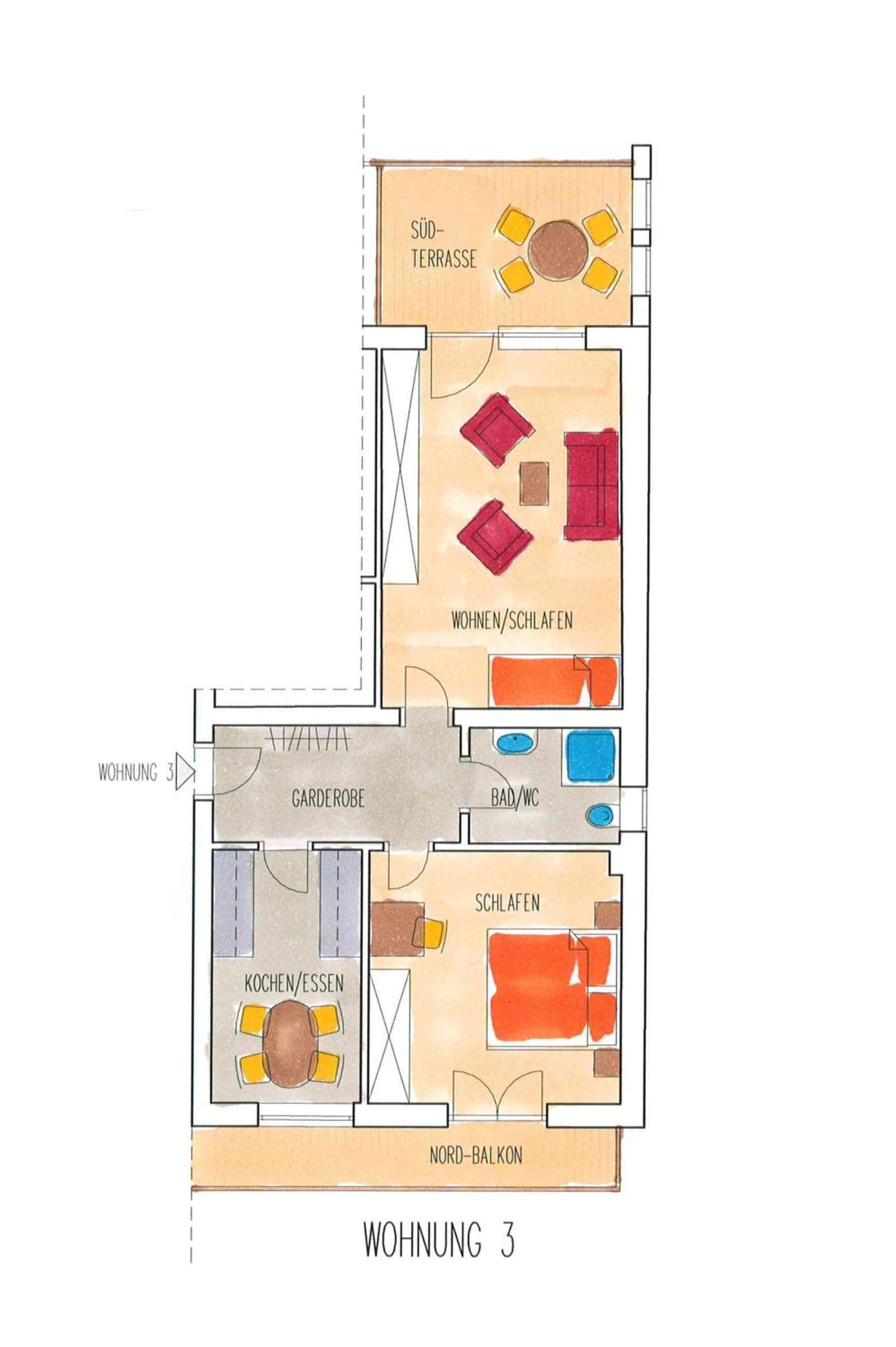 Appartements Gaertner Bichlbach Habitación foto